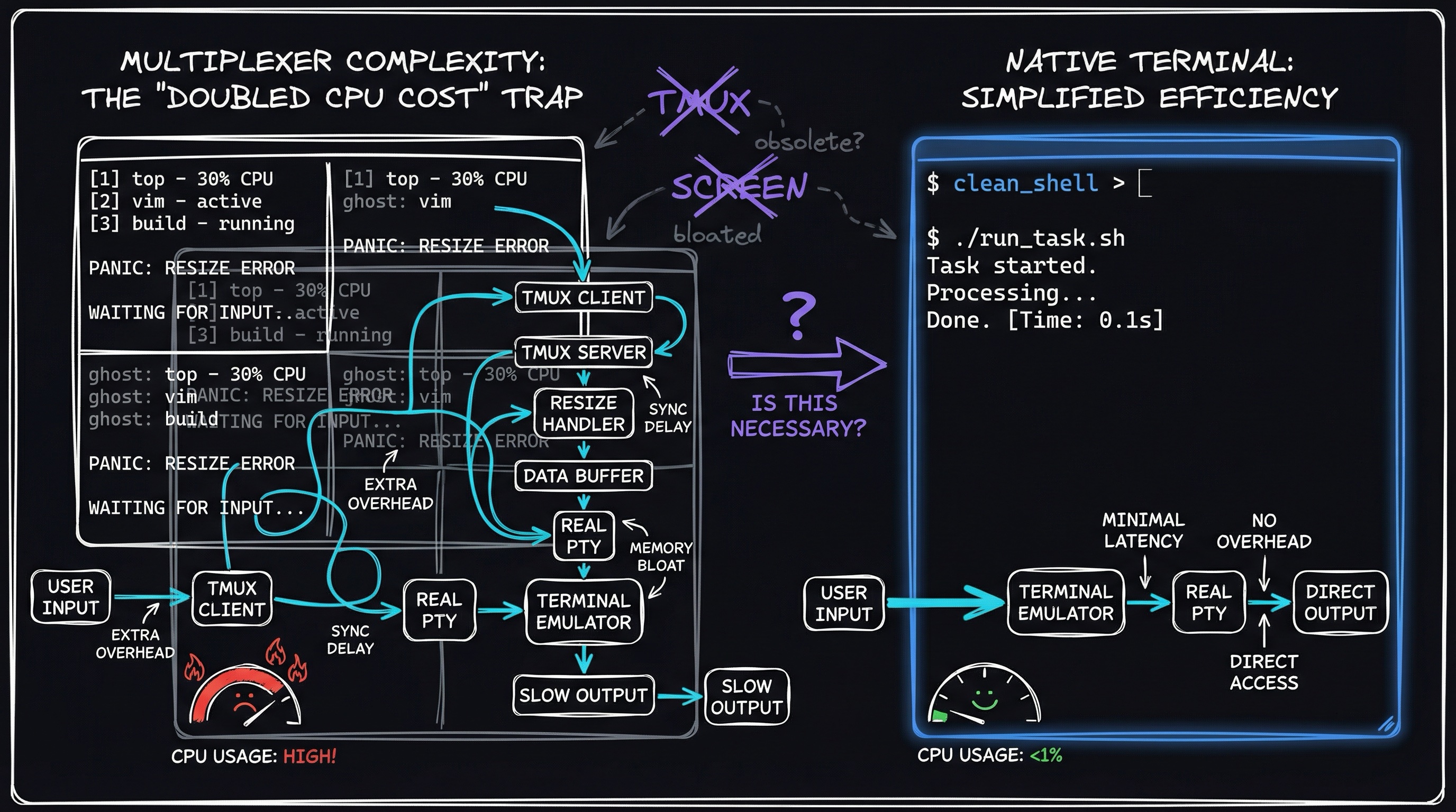 Terminal Design Philosophy